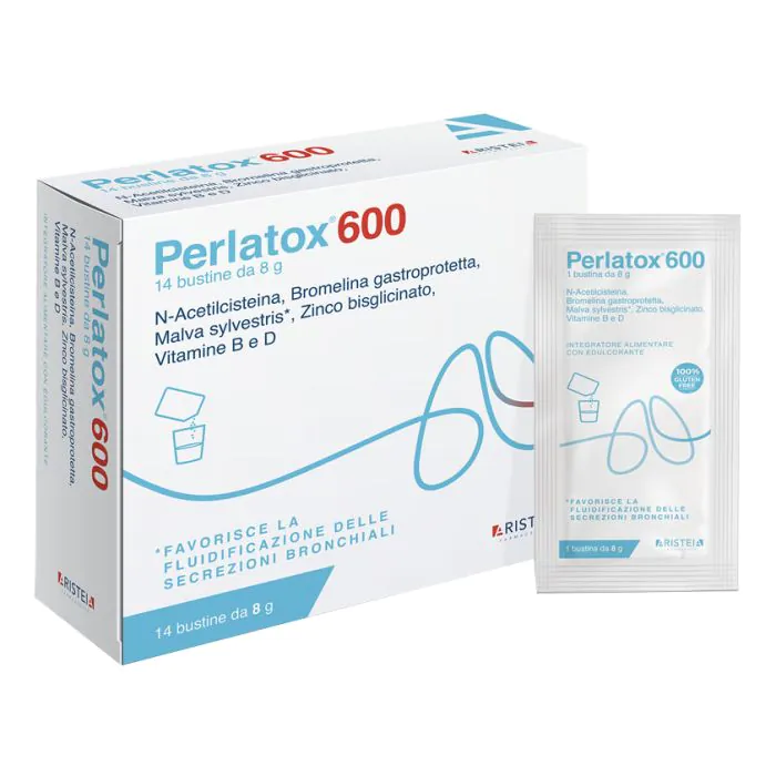 Perlatox 600 14 bustine nuova formulazione Perlatox 600 14 bustine nuova formulazione