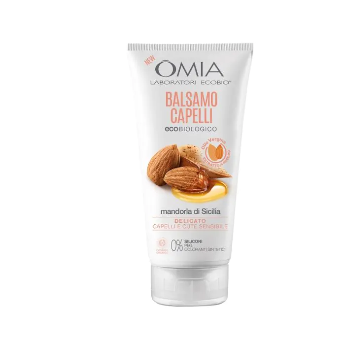 OMIA LABORATOIRES - Balsamo Per Capelli Con Olio Di Mandorla Di Sicilia 180 Ml OMIA LABORATOIRES - Balsamo Per Capelli Con Olio Di Mandorla Di Sicilia 180 Ml