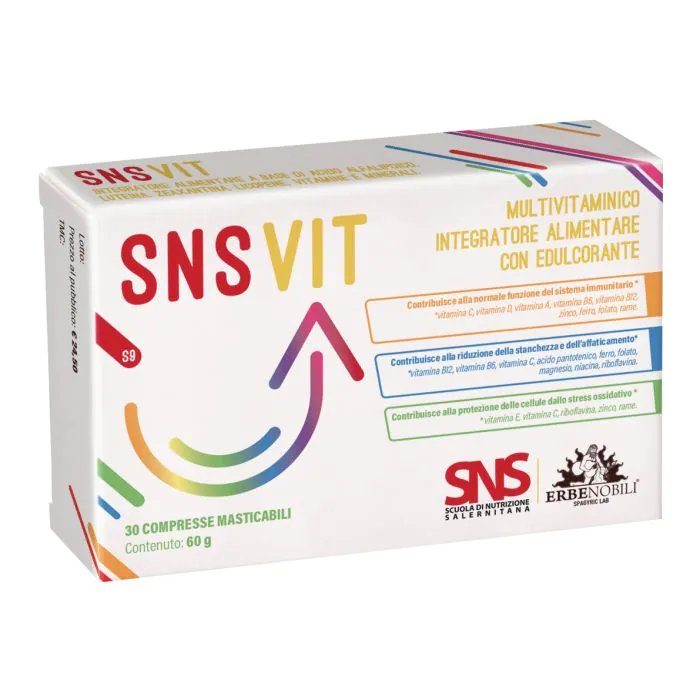 Sns vit 30 compresse masticabili Sns vit 30 compresse masticabili