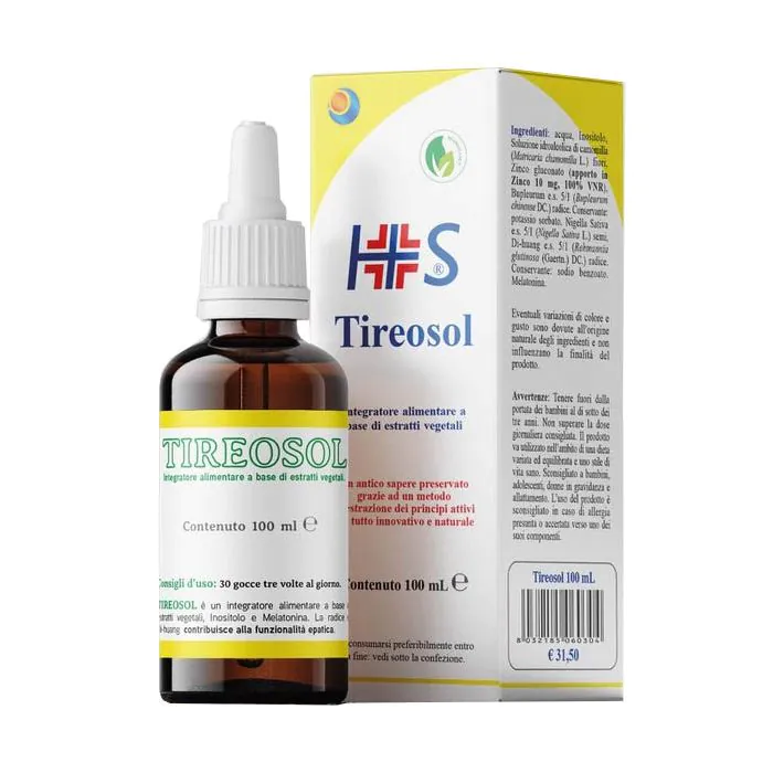 Tireosol gocce rb 100 ml