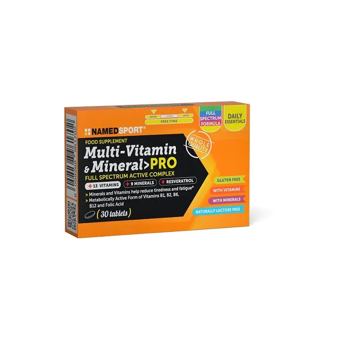 Multi-vitamin&mineral pro 30 compresse Multi-vitamin&mineral pro 30 compresse