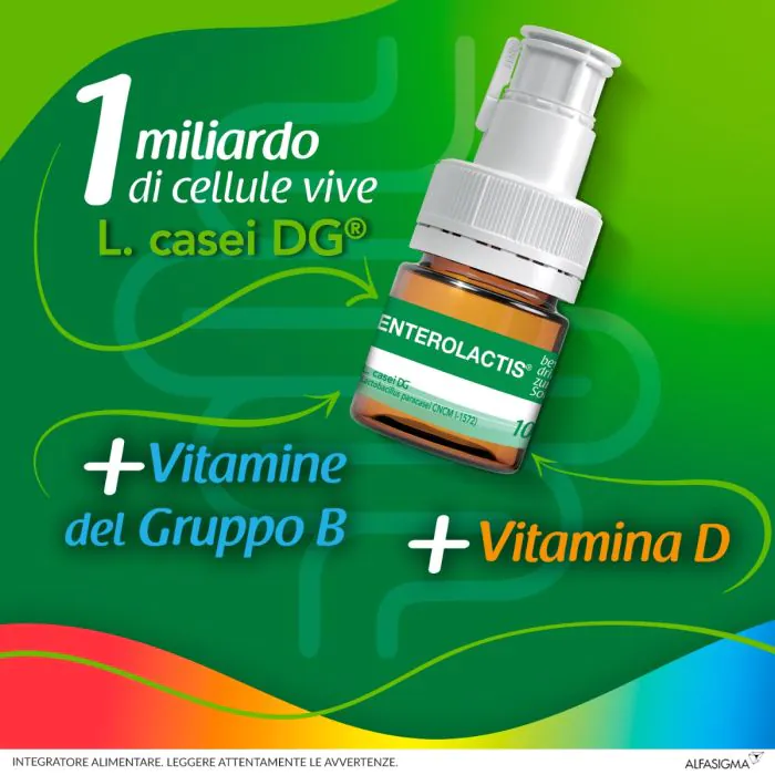 Enterolactis Bevibile Bambini 12 Flaconcini 10 ml