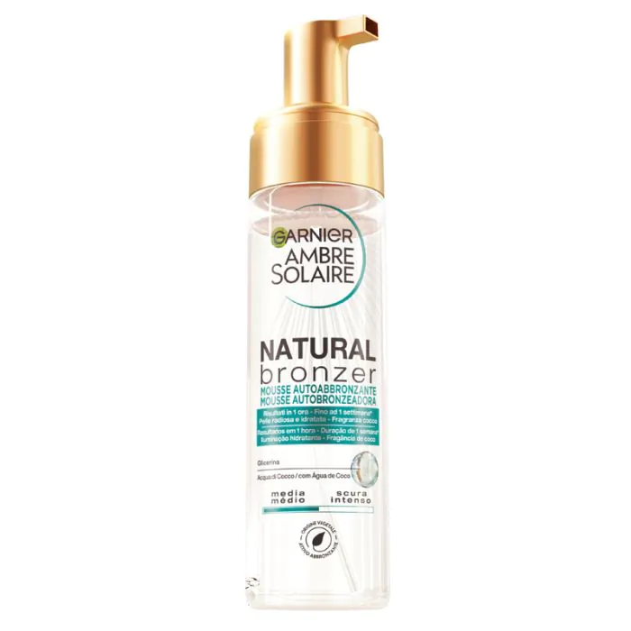 Garnier ambre solaire mousse selftan 200 ml Garnier ambre solaire mousse selftan 200 ml