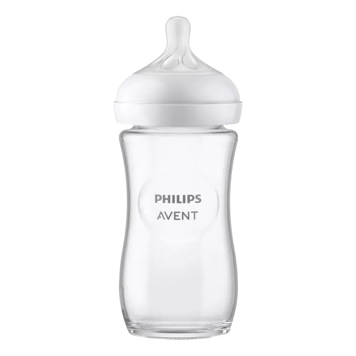 Avent biberon natural 3,0 vetro 240 ml Avent biberon natural 3,0 vetro 240 ml