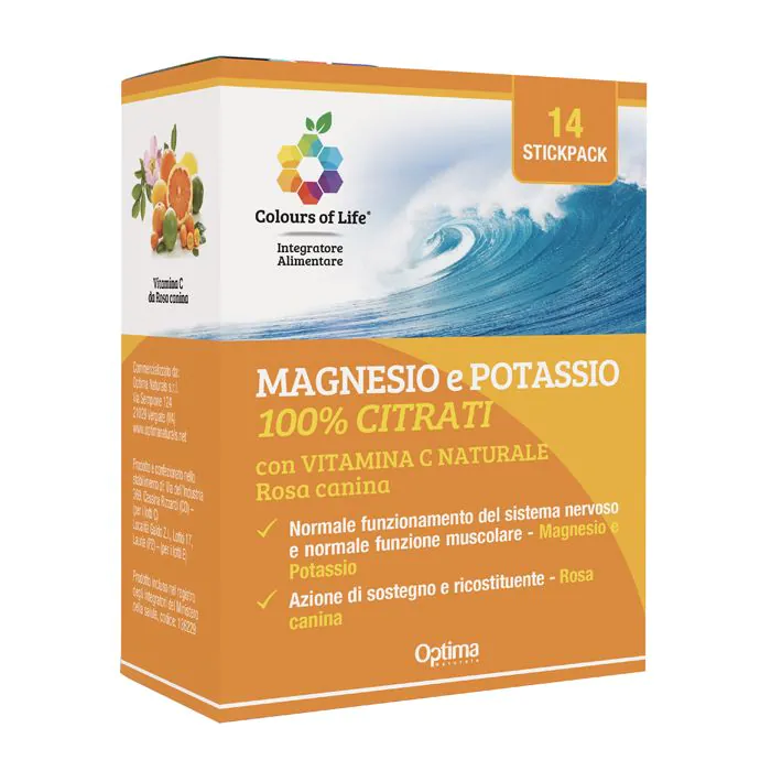 Magnesio potassio vit c 14 stick Magnesio potassio vit c 14 stick