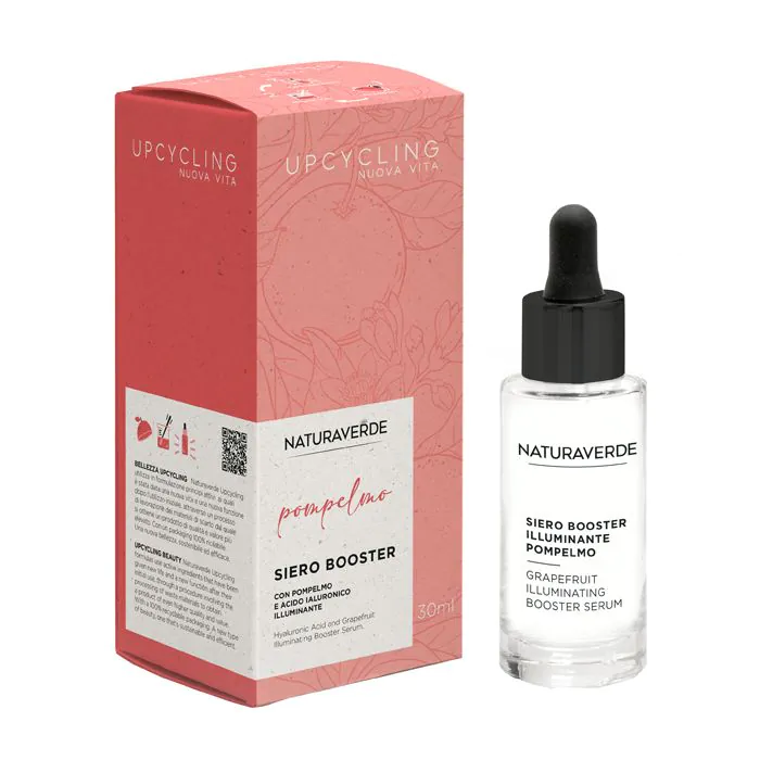 Natura verde upcycling pompelmo siero booster illuminante 30 ml Natura verde upcycling pompelmo siero booster illuminante 30 ml