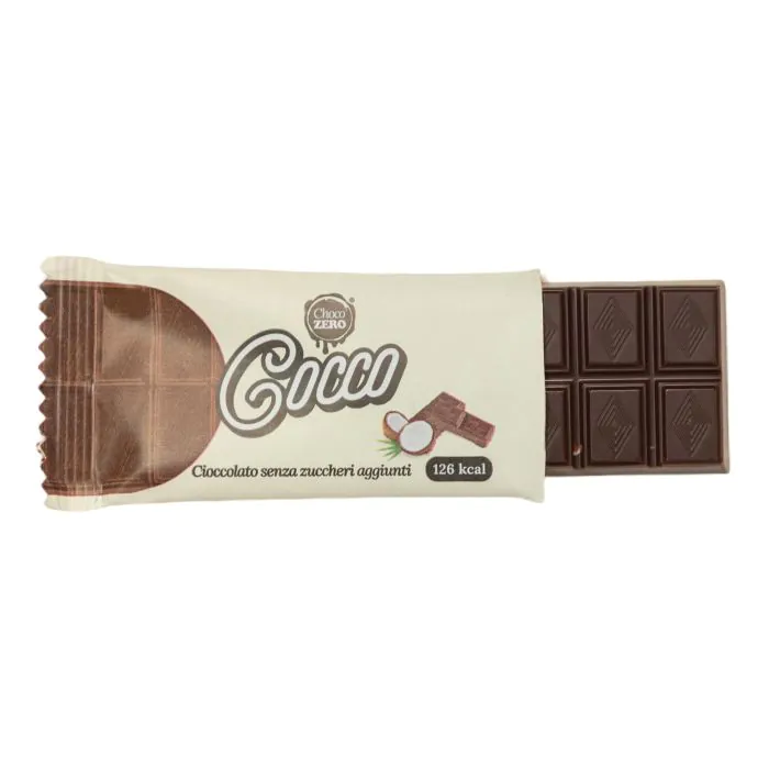 Choco zero tavoletta cocco 25 g Choco zero tavoletta cocco 25 g