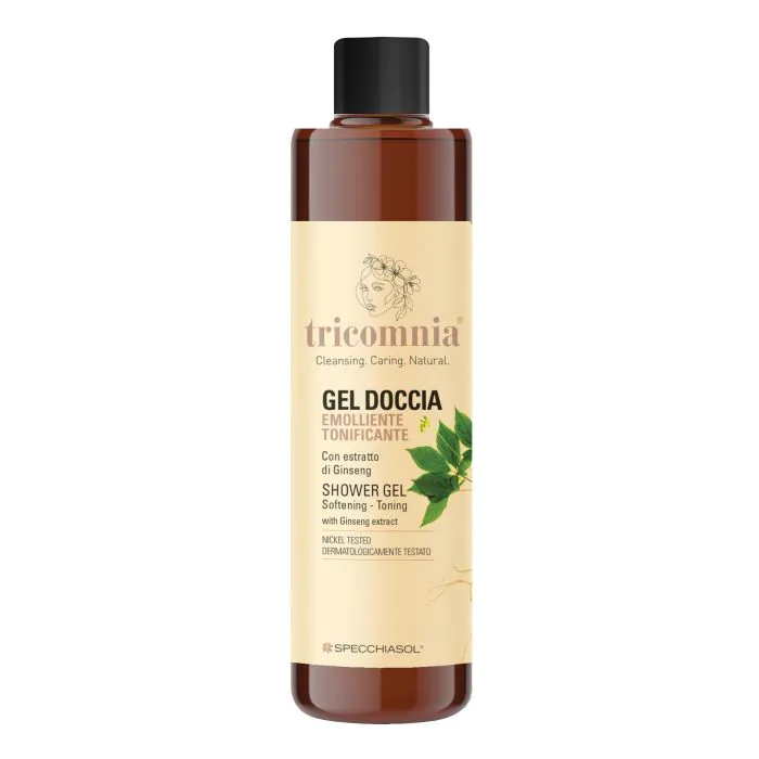 Tricomnia gel doccia emolliente tonificante 380 ml Tricomnia gel doccia emolliente tonificante 380 ml