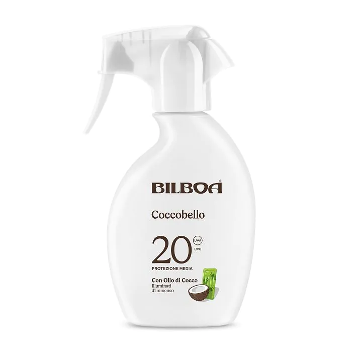 Bilboa coconut glow trigger spf 20 250 ml Bilboa coconut glow trigger spf 20 250 ml