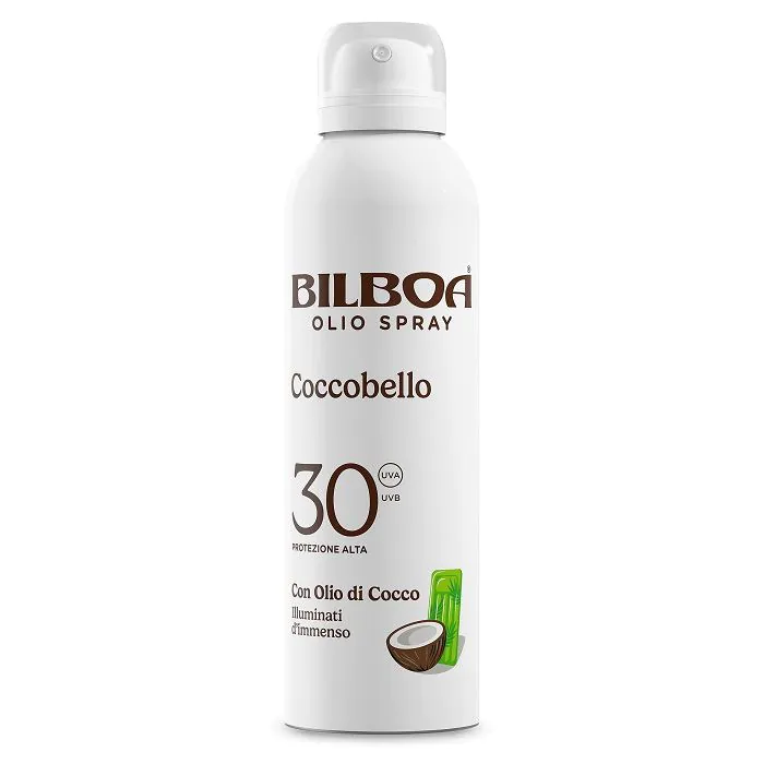 Bilboa coconut glow olio bov spf 30 150 ml