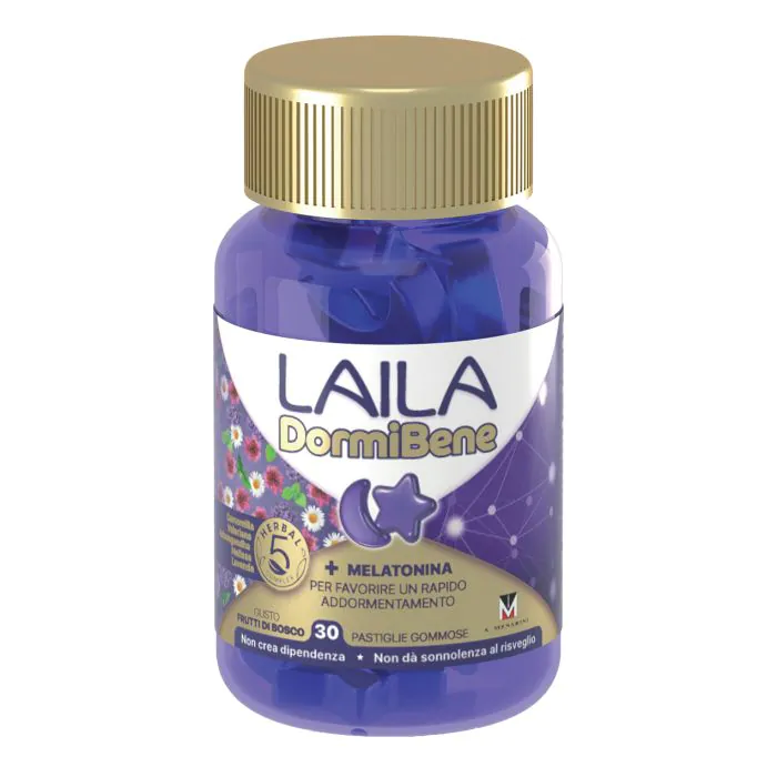 Laila Dormibene 30 Pastiglie Gommose Laila Dormibene 30 Pastiglie Gommose