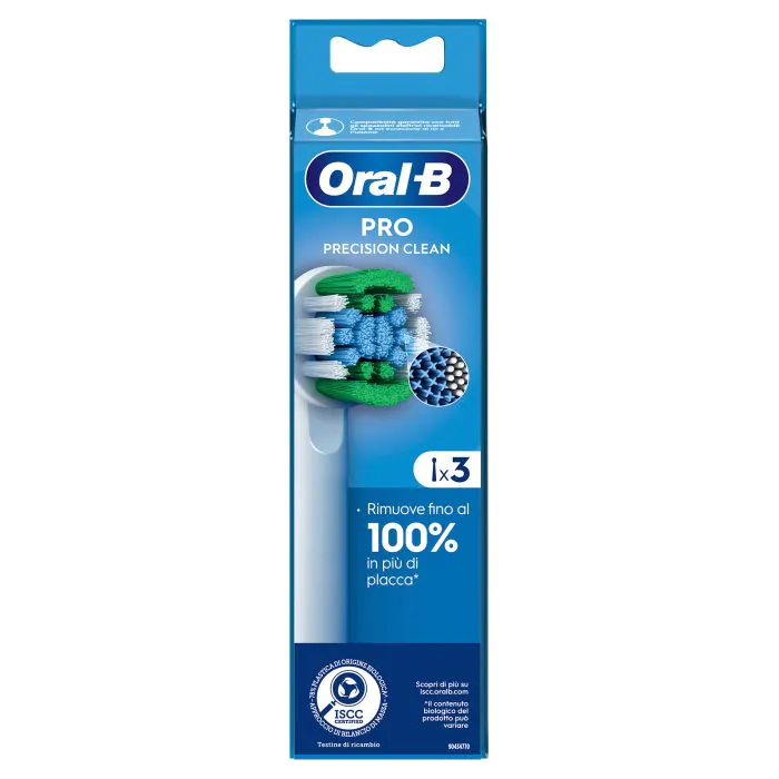 Oral-B Testine Di Ricambio Pro Cross Action 3 Pezzi