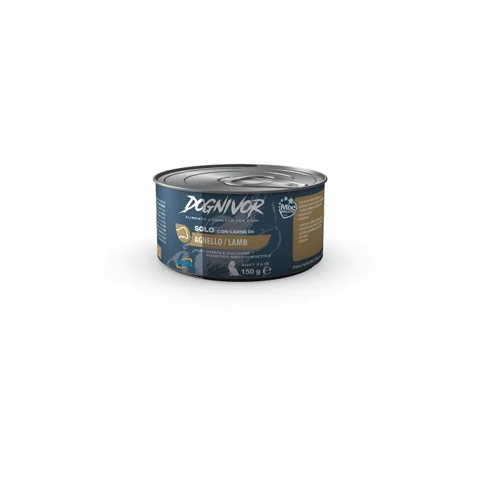 Dognivor Agnello, Patate & Zucchine 150 Gr Dognivor Agnello, Patate & Zucchine 150 Gr