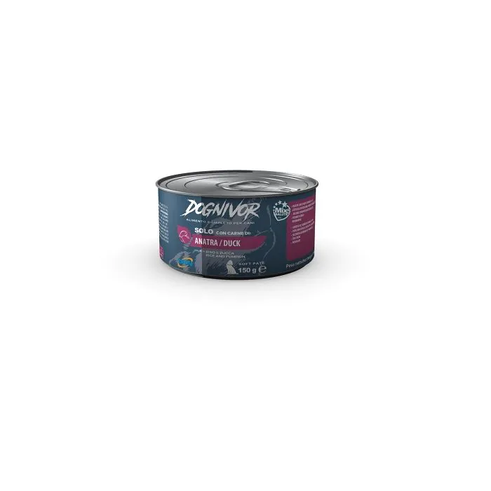 Dognivor Anatra, Riso & Zucca 150 Gr Dognivor Anatra, Riso & Zucca 150 Gr