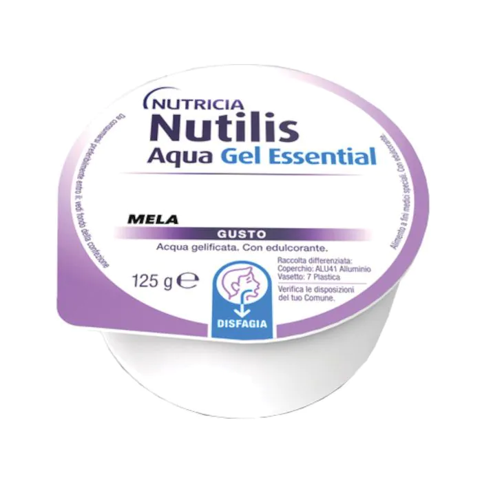 Nutilis aqua gel mela 4 pezzi da 125 g