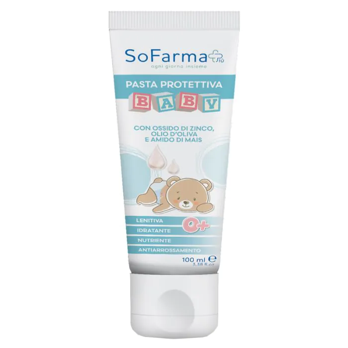Pasta protettiva zinco 100 ml sofarmapiu' Pasta protettiva zinco 100 ml sofarmapiu'
