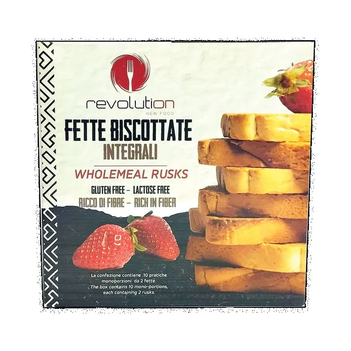 Fette biscottate integrali 220 g Fette biscottate integrali 220 g