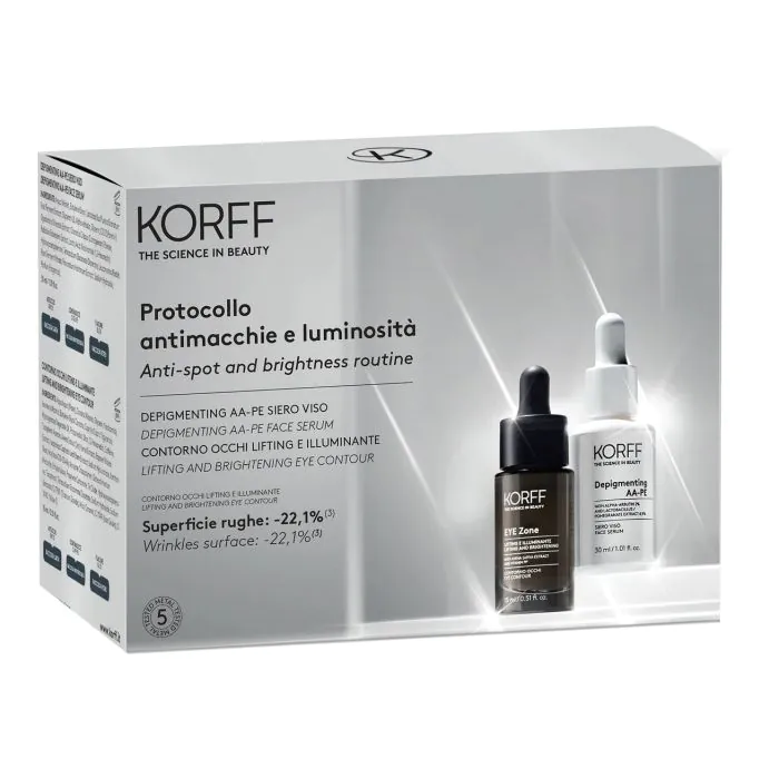 Korff cofanetto occhi 1 make up eyeliner vinile + 1 make up mascara prodigious + 1 eye zone antirughe idratante 15 ml Korff cofanetto occhi 1 make up eyeliner vinile + 1 make up mascara prodigious + 1 eye zone antirughe idratante 15 ml