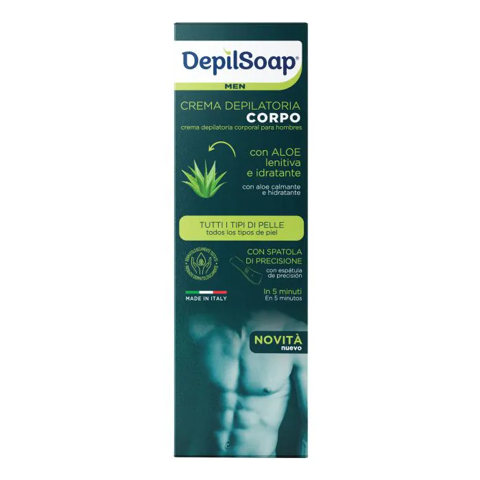 Depilsoap crema depilatoria uomo 150 ml Depilsoap crema depilatoria uomo 150 ml