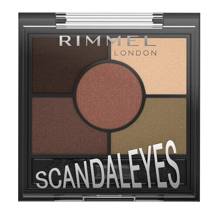 RIMMEL - Scandaleyes 5 Pan - Palette Ombretti N.02 Brixton Brown RIMMEL - Scandaleyes 5 Pan - Palette Ombretti N.02 Brixton Brown