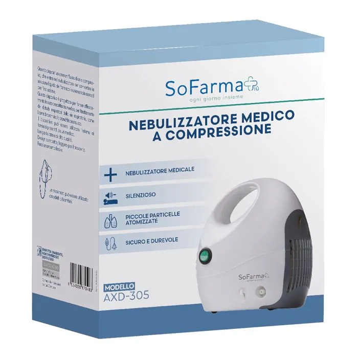Nebulizzatore medico a compressione sofarmapiu' Nebulizzatore medico a compressione sofarmapiu'