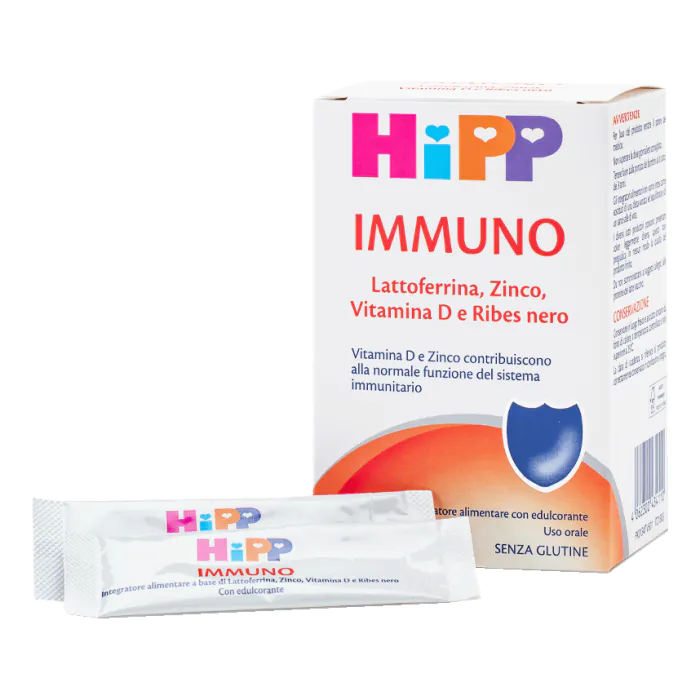 Hipp Immuno Integratore Difese Immunitarie 20 Stick Pack