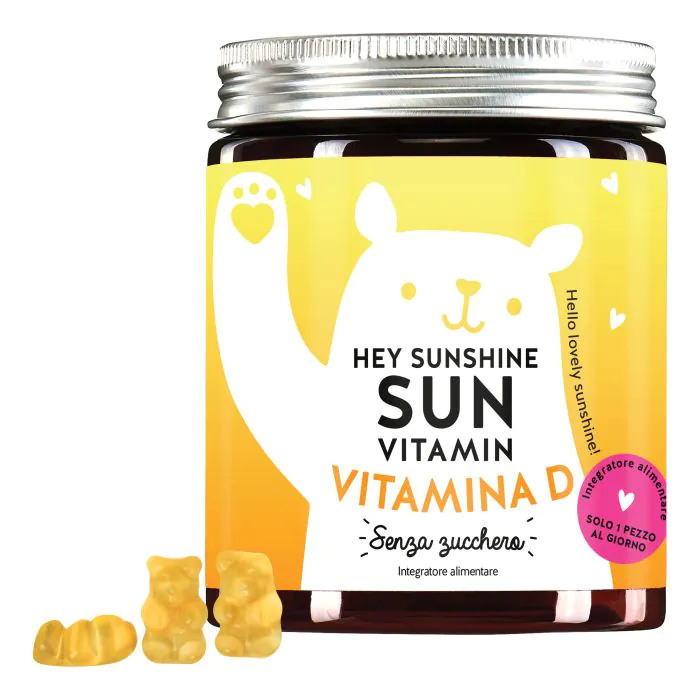 Hey Sunshine Sun Vitamina D 45 Orsetti Gommosi Hey Sunshine Sun Vitamina D 45 Orsetti Gommosi