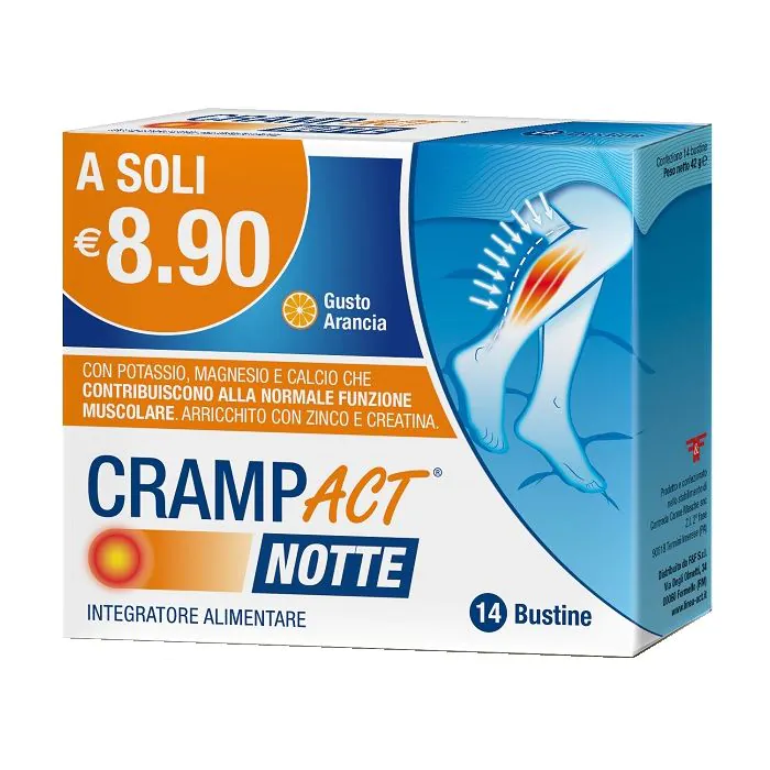Crampact notte 14 bustine Crampact notte 14 bustine