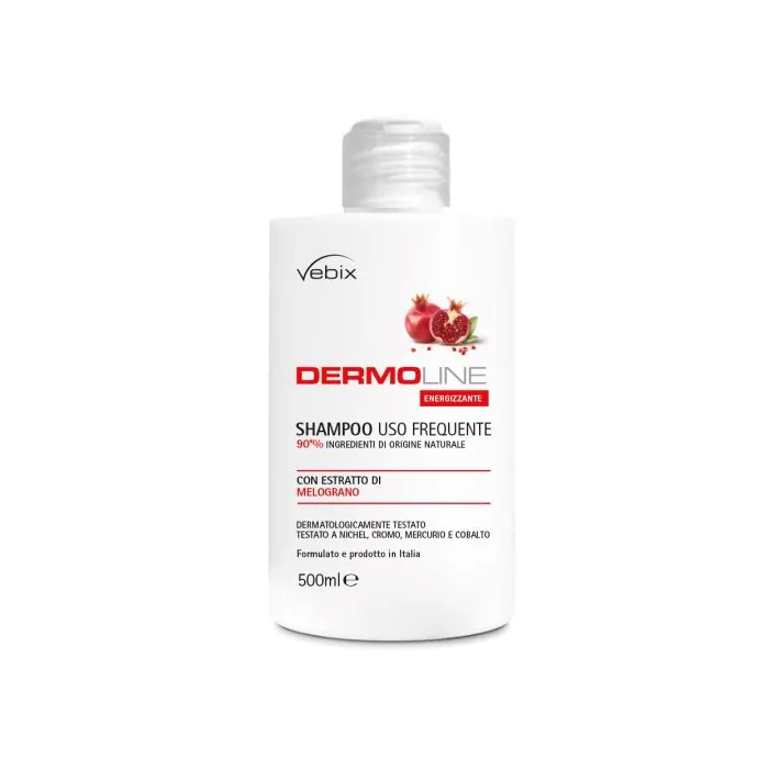 Vebix dermoline melograno shampoo uso frequente 500 ml Vebix dermoline melograno shampoo uso frequente 500 ml