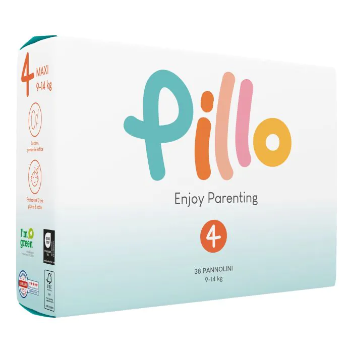 Pillo enjoy pannolini maxi 9 14 kg taglia 4 38 pezzi Pillo enjoy pannolini maxi 9 14 kg taglia 4 38 pezzi