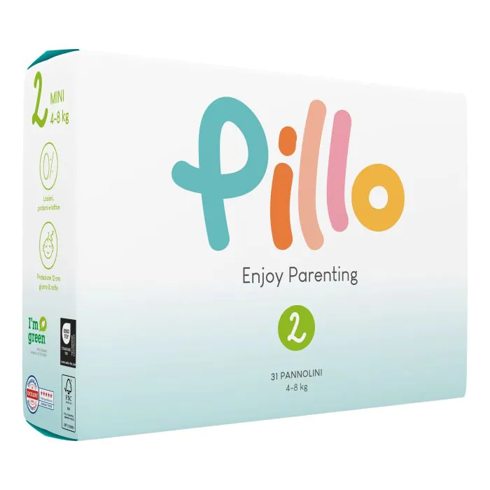 Pillo enjoy pannolini mini 4 8 kg taglia 2 31 pezzi Pillo enjoy pannolini mini 4 8 kg taglia 2 31 pezzi