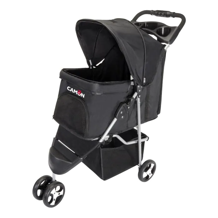 Camon Passeggino "Pet Stroller" 33X53X55 Cm Nero Camon Passeggino "Pet Stroller" 33X53X55 Cm Nero