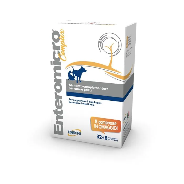 Enteromicro Complex 40 Compresse Cane & Gatto Enteromicro Complex 40 Compresse Cane & Gatto