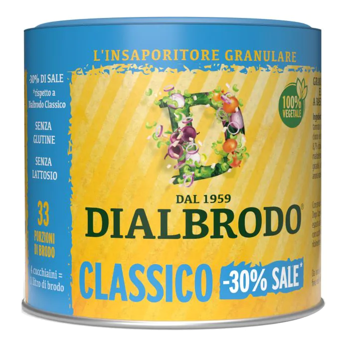 Dialbrodo classico -30% sale 200 g Dialbrodo classico -30% sale 200 g