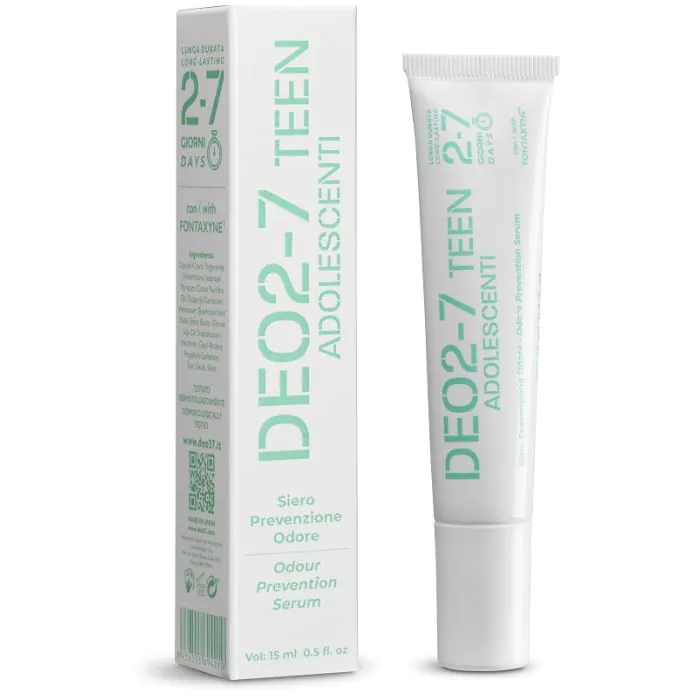 Deo 2-7 teen siero prevenzione odore adolescenti 15 ml Deo 2-7 teen siero prevenzione odore adolescenti 15 ml
