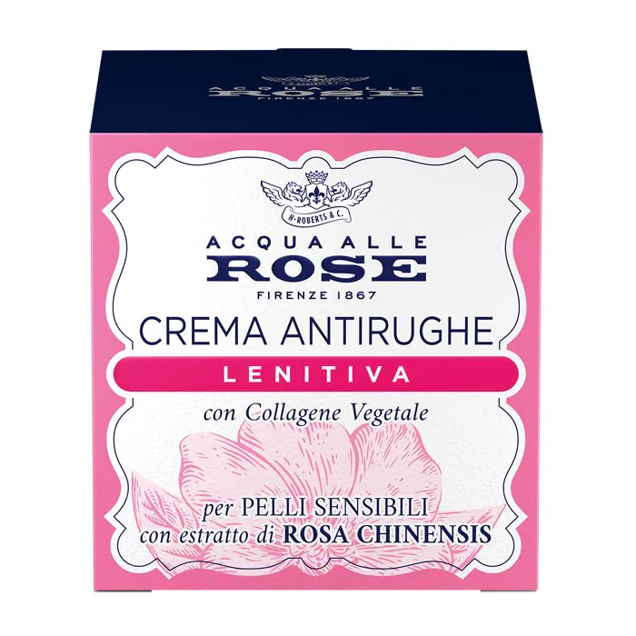 ACQUA ALLE ROSE - Lenitiva - Crema Antirughe Viso Per Pelli Sensibili 50 Ml ACQUA ALLE ROSE - Lenitiva - Crema Antirughe Viso Per Pelli Sensibili 50 Ml
