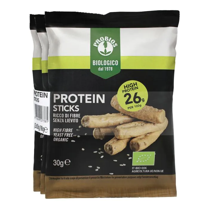 Probios protein sticks 30 g 3 pezzi Probios protein sticks 30 g 3 pezzi