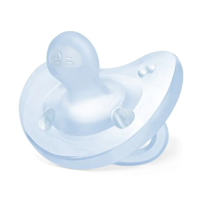 Chicco gommotto silicone azzurro 2-6 mesi 1 pezzo Chicco gommotto silicone azzurro 2-6 mesi 1 pezzo
