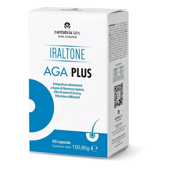 Iraltone Aga Plus Integratore per Pelle e Capelli 60 Capsule Iraltone Aga Plus Integratore per Pelle e Capelli 60 Capsule