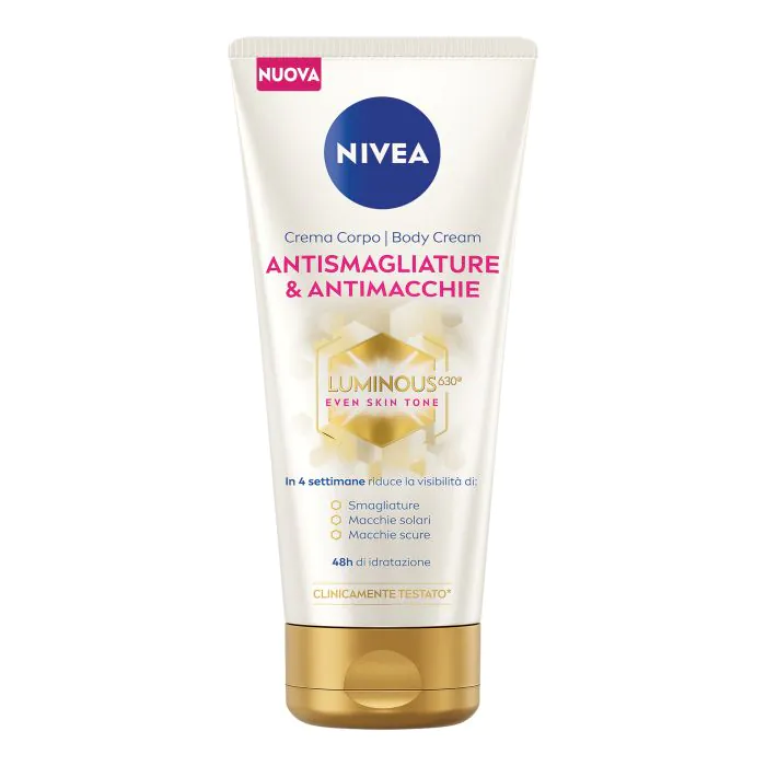 Nivea luminous crema corpo anti macchie & anti smagliature 200 ml