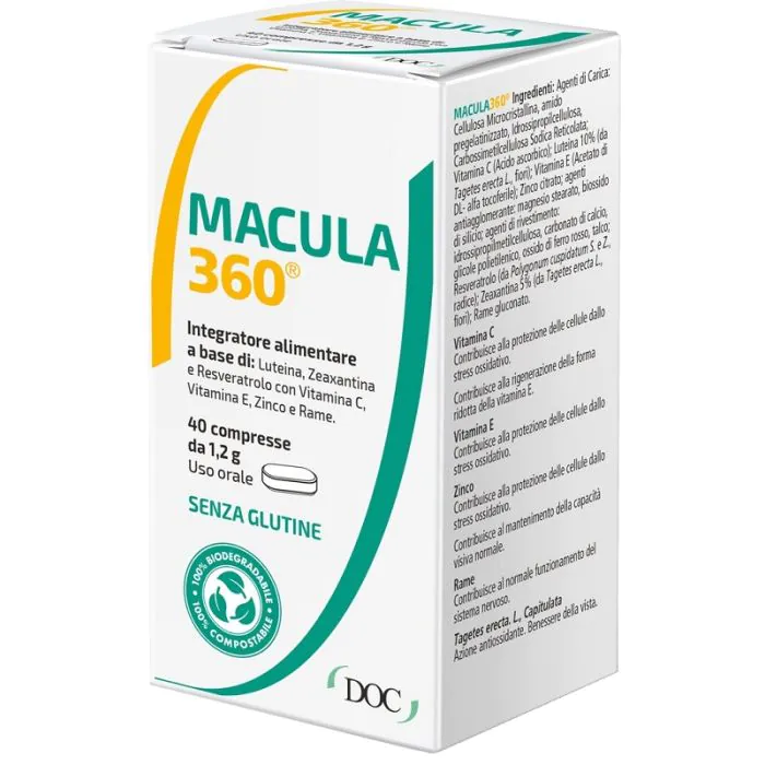 Macula 360 40 compresse Macula 360 40 compresse