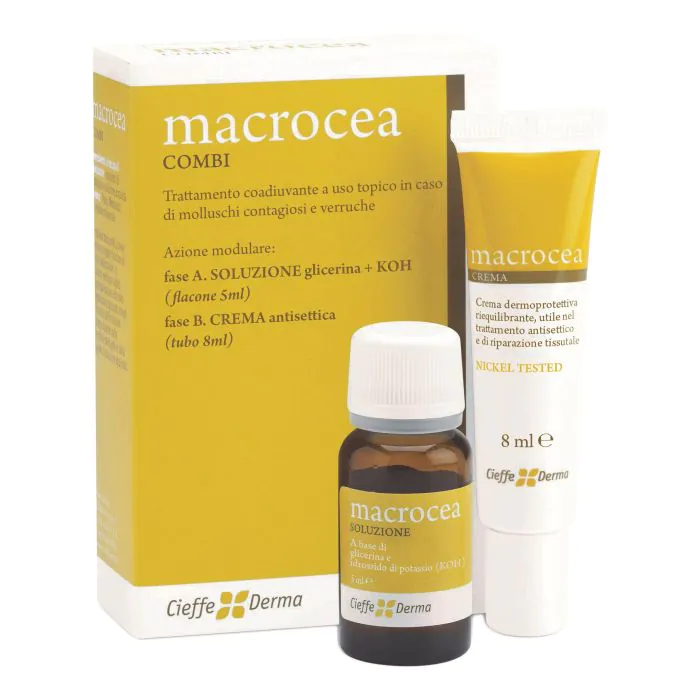 Macrocea combi soluzione 5 ml + crema 8 ml Macrocea combi soluzione 5 ml + crema 8 ml