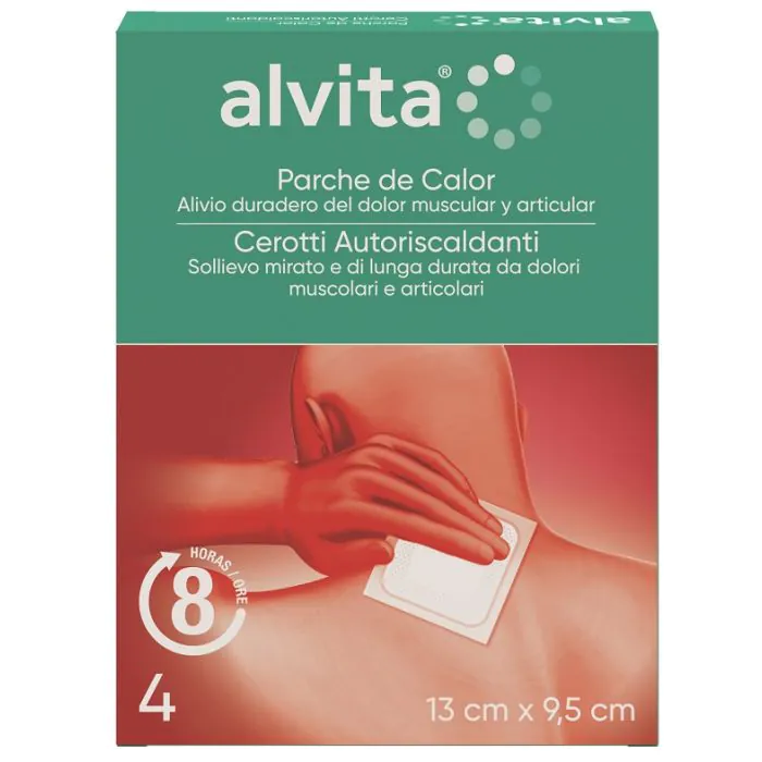 Alvita Cerotto Autoriscaldante 4 Pezzi Alvita Cerotto Autoriscaldante 4 Pezzi