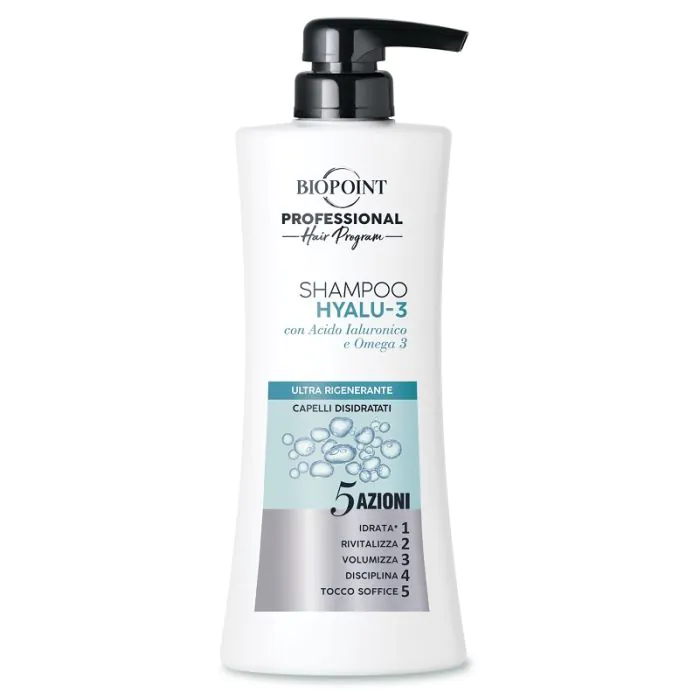 BIOPOINT - Hyalu-3 - shampoo per capelli secchi 400 ml BIOPOINT - Hyalu-3 - shampoo per capelli secchi 400 ml