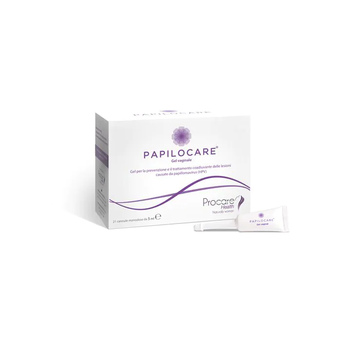 Papilocare gel vaginale 21 cannule monodose x 5 ml Papilocare gel vaginale 21 cannule monodose x 5 ml