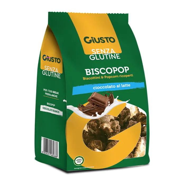 Giusto senza glutine biscopop new 80 g