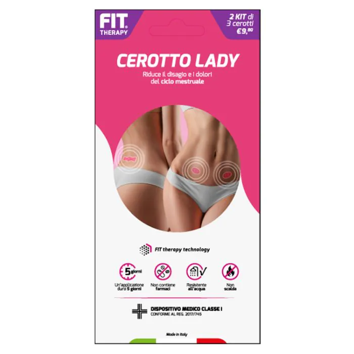 Fit therapy kit cerotto lady 2 pezzi Fit therapy kit cerotto lady 2 pezzi