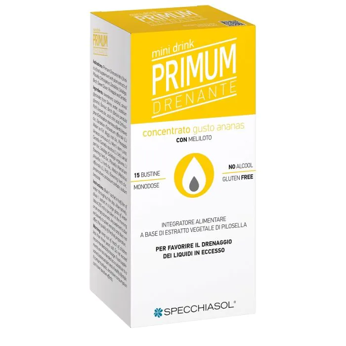 Primum drenante mini drink ananas 15 bustine Primum drenante mini drink ananas 15 bustine