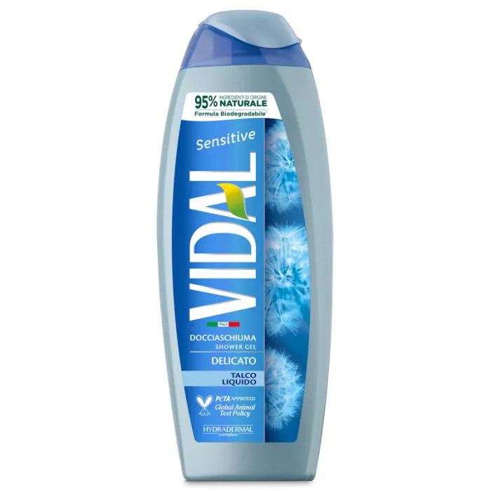 VIDAL - Sensitive - bagnoschiuma 250 ml VIDAL - Sensitive - bagnoschiuma 250 ml