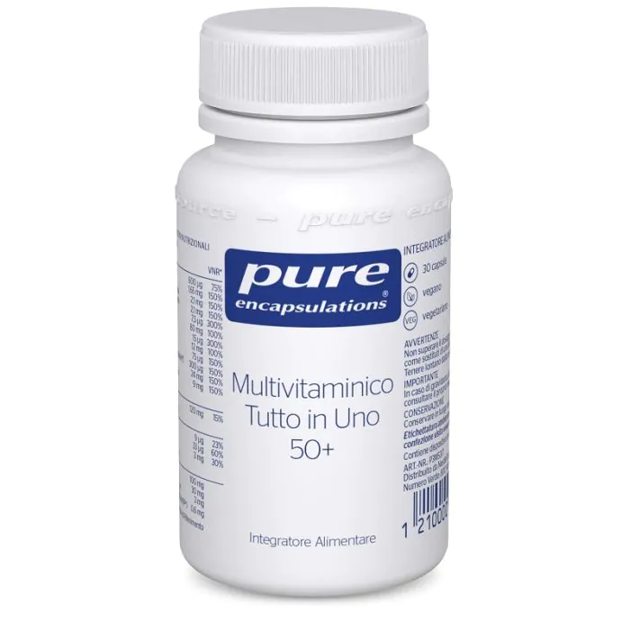 Pure encapsulations multivitaminico tutto in uno 50+ 30 capsule Pure encapsulations multivitaminico tutto in uno 50+ 30 capsule